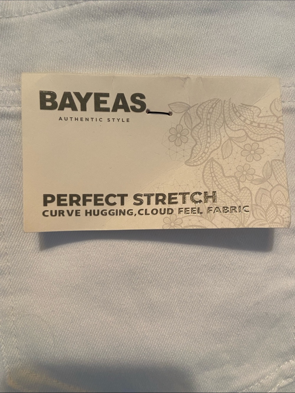 Bayeas Rhinestone And Lace Jeans II - Picture 6 of 8